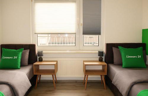 Livemore24 - Apartment 2 in Duisburg WLAN - Smart-TV - 24-7 Check-in und Küche - Photo 3