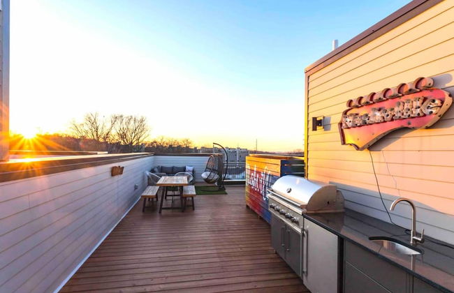 Wild Horse by Avantstay Gorgeous Nashville Townhouse w/ Rooftop Patio & Outdoor Kitchen - Foto 24