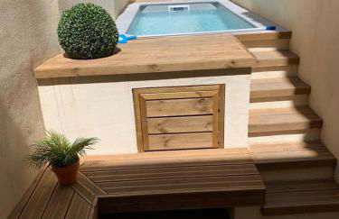 Au pied de la Cité Médiévale, piscine, vue extraordinaire, gîte La Trivala à Carcassonne - Photo 18