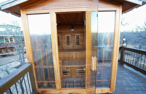 New Lux Cabin Hot Tub FirePit Games - Foto 47