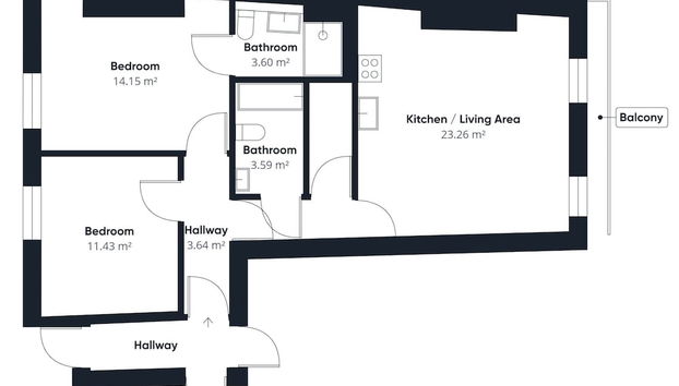 Host & Stay - The Connell - Photo 3, Room