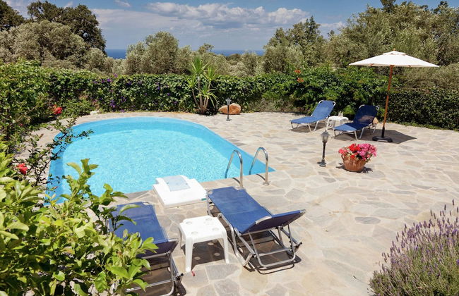 Sea View Villa in Prinès with Private Pool near Rethymnon - Foto 9