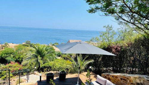 Superbe vue mer et Estérel, Villa Neuve pour 8-10 Personnes, Clim, Piscine - Foto 3