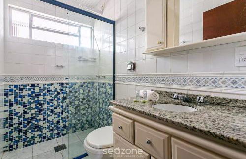 Apto vista mar c/ churrasq 250m da Praia CTA022 - Foto 27