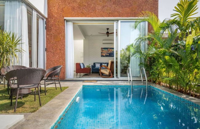 Nova by Hireavilla - 2BR w Private Pool in Anjuna - Foto 1