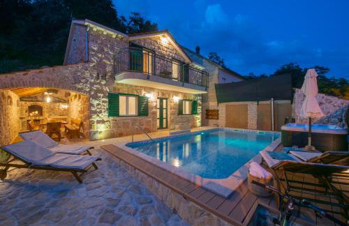Villa Old House I Hot tub and pool, near Imotski - Foto 43
