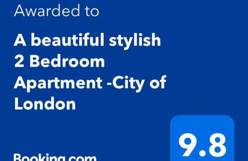 A beautiful stylish 2 Bedroom Apartment -City of London - Foto 18