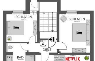 Superior Apartment mit tropical Feeling l 2 Schlafzimmer nahe City l Messe l Flughafen l Hbf - Photo 29