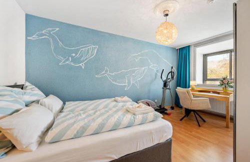 Stilvolles City-Apartment mit Balkon & Parkplatz, Nähe Frankfurt - Foto 4