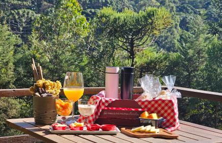 Chalé LuNê Vista para a Montanha , Banheira Imersão Externa e Lareira - Foto 6