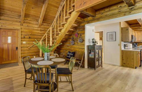 Covered Deck, Private Acreage Log Cabin in Pine - Foto 6