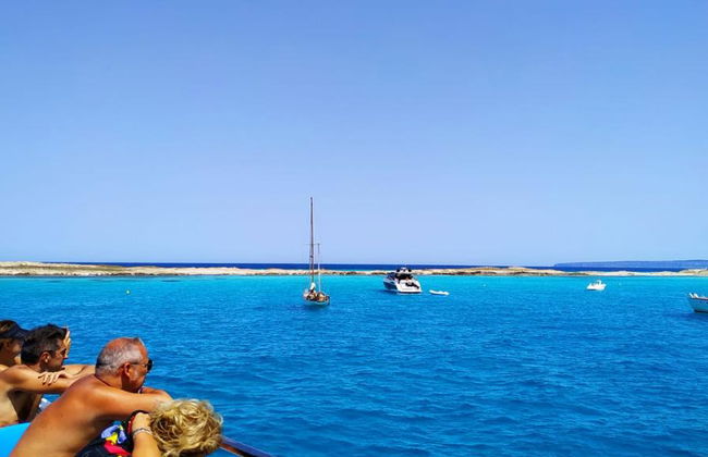 Crystal Waters: Formentera Catamaran Tour with Stops for swim in Cala Saona and Illetas - Photo 1