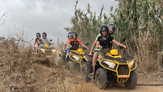Conduciendo un quad por el norte de Tenerife