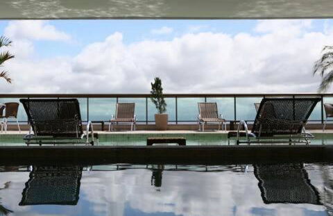 Flat completo no Edifício Prime - Centro de Itaboraí - com vista para praça central da cidade - Foto 33