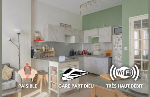 La Pause Lyonnaise - T2 proche gare - Photo 1