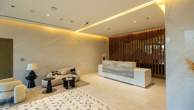 SuperHost - Serene 1BR in District One With Artificial Beach - Foto 2, Vestíbulo