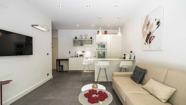 Standing Flat 3P, 2 min From the Croisette - Foto 5, Cocina privada