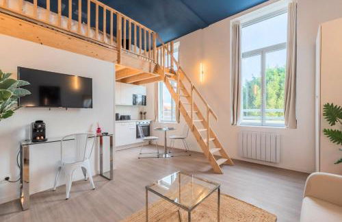 Grand studio pour deux personnes en mezzanine - Foto 1