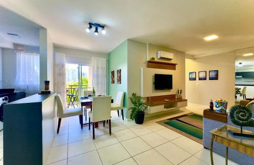 Aptos em Bal Piçarras a150m da PRAIA, dois quartos, sala de estar, COZINHA COMPLETA, SACADA com CHURRASQUEIRA, WI-FI, PISCINA, PORTARIA 24h, PLAYGROUND e QUADRA DE ESPORTES - Foto 29