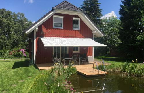 Schwedenhaus Rhön mit Sauna und Schwimmteich - Photo 1