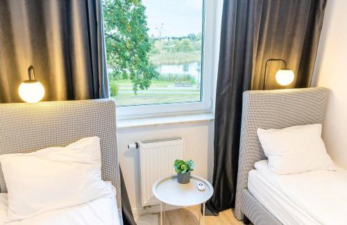 River View - widok na wodę, parking w hali, winda, 3pok i 5 łóżek, klima, Netflix i Max, centrum - Foto 5