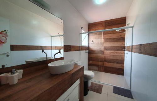 sobrado com piscina aquecida a poucos metros mar - Foto 14