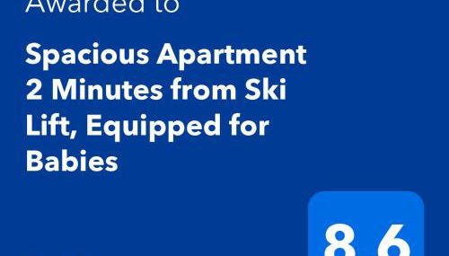 Spacious Apartment 2 Minutes from Ski Lift, Equipped for Babies - Foto 2