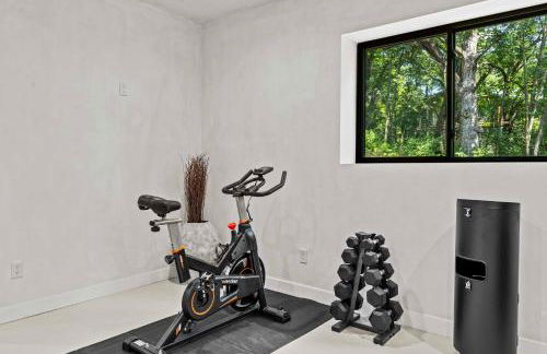 Aframe River Retreat, Sauna, Hot Tub, Workspace, New Build! - Foto 24