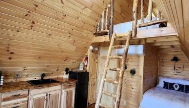 Rustic Tree A-Frame with Original Design by Tappan Lake in Ohio - Foto 4