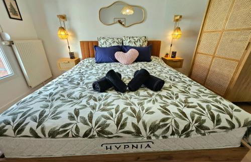 Gîte Forestier - T2 Cosy avec Terrasse & 2 Parkings privatifs -Centre ville - Foto 2