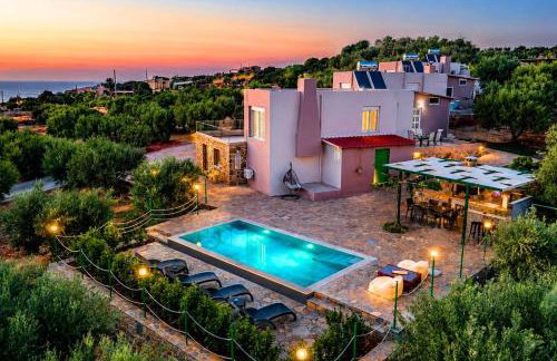 Villa Aktis with Freshwater Pool and Sea View - Foto 1