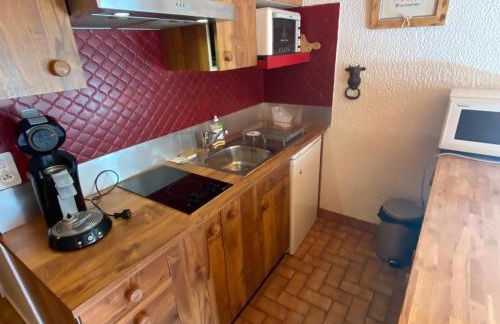 Studio confortable près des pistes avec parking, animaux acceptés - FR-1-692-57 - Foto 5