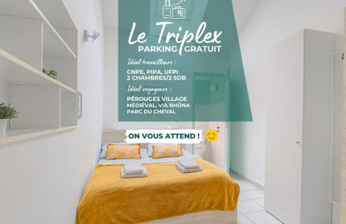 Le Triplex, 2 chambres, 2 salles de bain - Foto 1