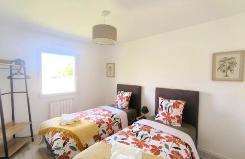 Les Rochers - Raffinement boisé & Plage à 5 min en voiture - Sérénité - Foto 8