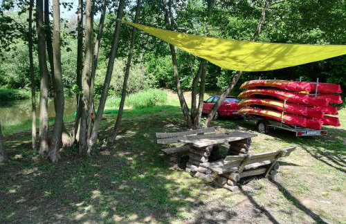 Agroturystyka domki nad rzeką Bałtów kajaki rowery klima basen ryby full - Foto 27