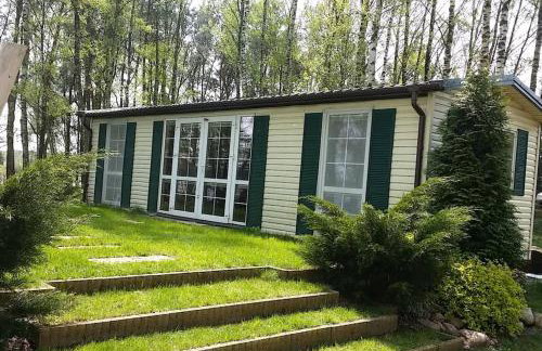 Linia brzegowa prywatny pomost własny kajak hamaki grill ognisko kominek w domu taras Domek dla 6 osób nad samą wodą BRZÓZKI 1 - Foto 9