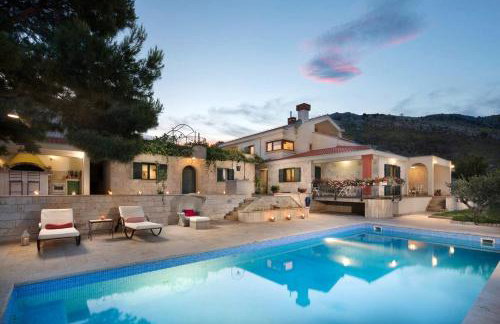 Panoramic Villa in Prgomet, Sea View and Private Pool - Foto 61