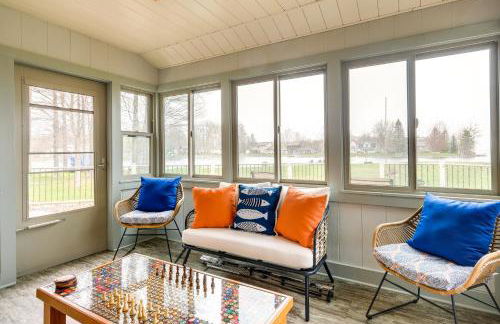 Cadillac Vacation Rental with Dock on Lake Mitchell! - Foto 12