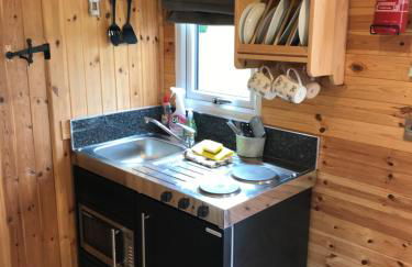 Stunning railway carriage with private hot tub - Photo 5