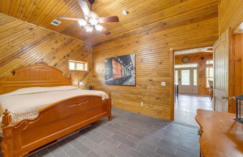 Lake Eufaula Cabin with Hot Tub and Large Deck - Foto 13