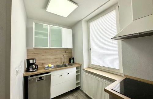 Möbliertes Apartment in Herne-Mitte mit Parkplatz, Arbeitsplatz, WLAN- Super Anbindung an Autobahnen und ÖPNV -Für 1bis 3 Personen - Foto 19