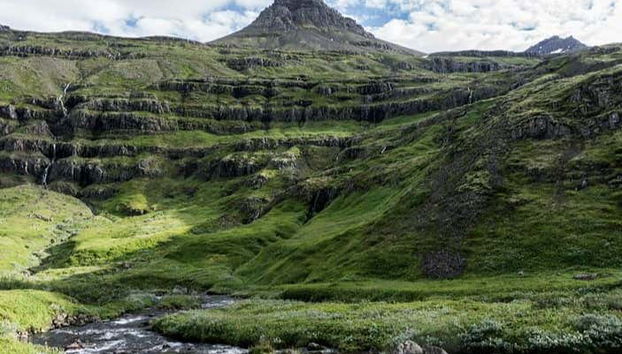 Paisagens do vale Mjóifjörður