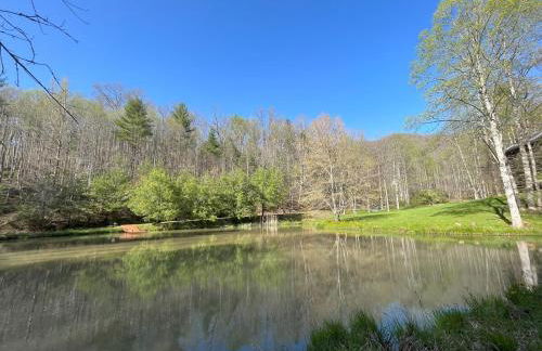 Modern Mountain Retreat~120ac~ Pond~Boat~Trails~FP - Foto 7