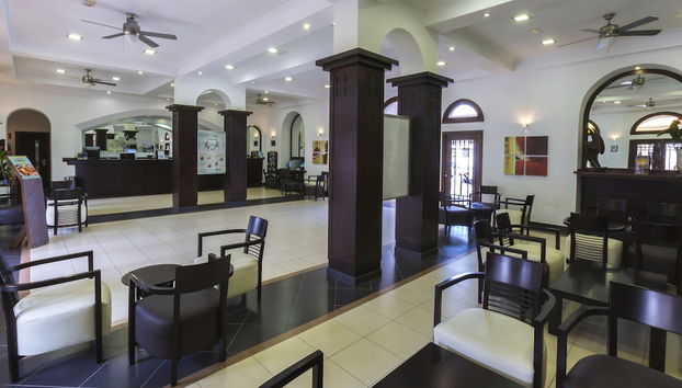 Zona de estar del vestíbulo