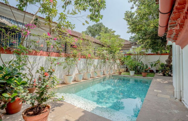 Casa Rosita Portuguese Villa w Pool in North Goa - Foto 33