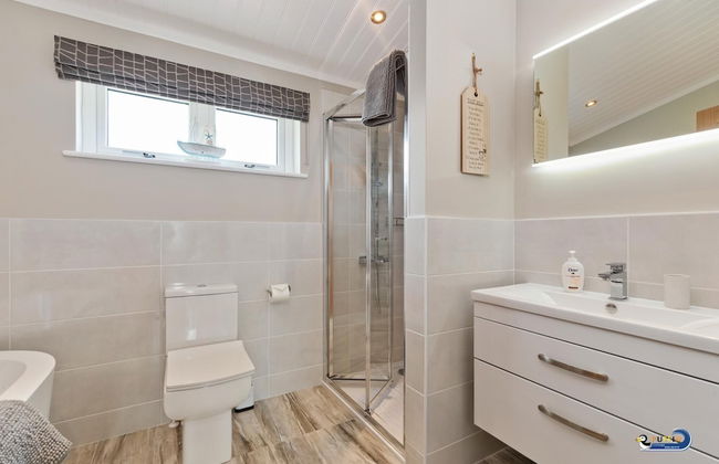 Trevelyn Lodge - Luxury Lodge Hot Tub Close to Beach - Foto 23