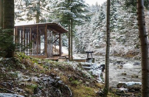 Novosiele Lifestyle Apartments - nad górską rzeką - Strefa relaksu sauna jacuzzi - Bieszczady - Foto 29