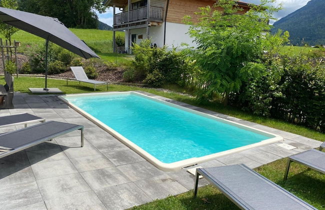 Chalet Alpenzauber mit Beheiztem Pool, Inzell - Photo 20
