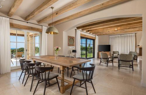 Villa Zelena with Panoramic Seaview and big Pool - Foto 3