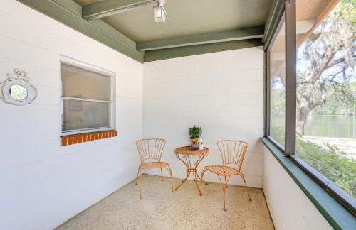 Lanai and Fire Pit Riverfront Studio in Chiefland! - Foto 17